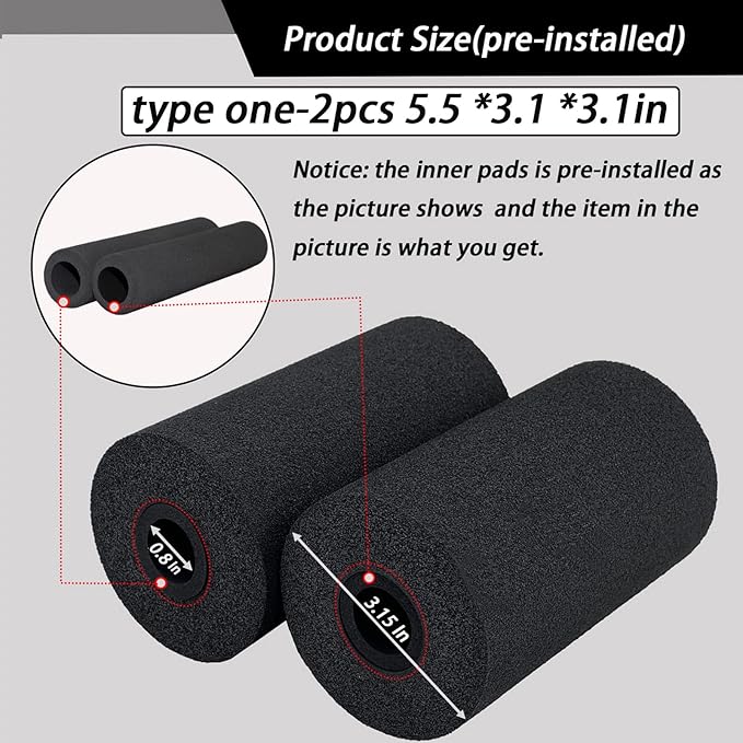 Foot Foam Pads Roller, Weight Bench Foam - Image 3