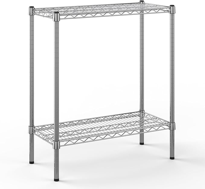 14" Deep x 30" Wide x 34" Height Wire Shelving Kit | 2-Tier | NSF Commercial by Regal+Altair