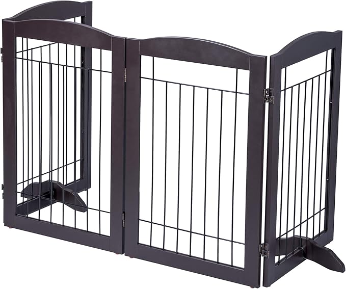 Spirich Freestanding Wire Pet Gate - Image 6