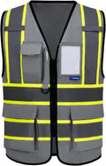 AYKRM 11 color High Vis Reflective Safety Vest by AYKRM