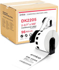 enKo - Compatible DK-2205 Continuous Paper Labels Compatible by enKoProducts