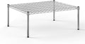 30''W x 36''L x 14''H Chrome Plated Wire Dunnage Rack | Off The Floor Storage by Regal+Altair