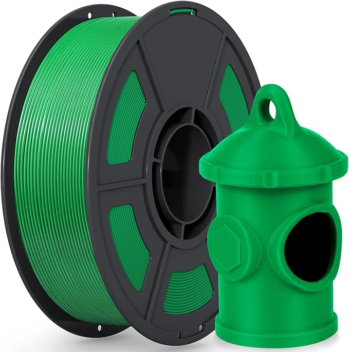 iSANMATE ASA Filament 1.75mm Green 1KG, UV & Weather Resistant 3D Printer by iSANMATE