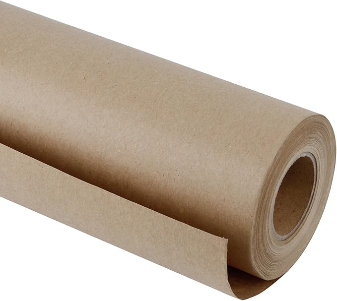 RUSPEPA Brown Kraft Paper Roll, Crafts Kraft Paper by RUSPEPA