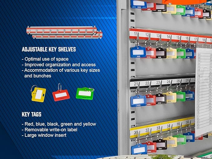 Barska 400 Position Key Cabinet - Image 6