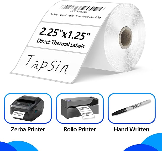 2.25" X 1.25" Direct Thermal Labels - Image 3