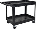 Tubstr Extra Large Two-Shelf Utility Cart by StandSteady