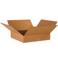 TAPE LOGIC 17 x 17 x 4 Corrugated Cardboard Boxes, Flat 17"L x 17"W x 4"H by TapeLogic