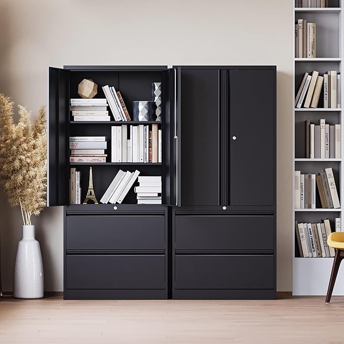 STANI 2 Drawer Lateral File Cabinet - Image 2