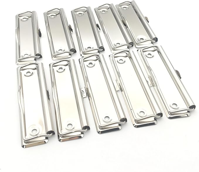 Shuokecrafts10 Pack Metal Clipboard Clips by shuokecrafts