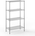 18" Deep x 36" Wide x 64" Height Wire Shelving Kit | 4-Tier | NSF Commercial by Regal+Altair