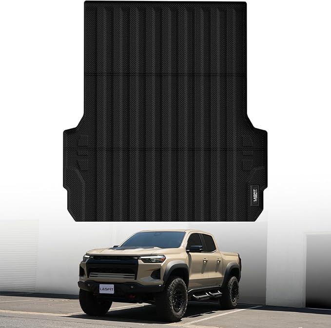 LASFIT Truck Bed Mat Fit for Chevrolet Chevy Colorado/GMC Canyon 2023 2024 2025 by LASFIT