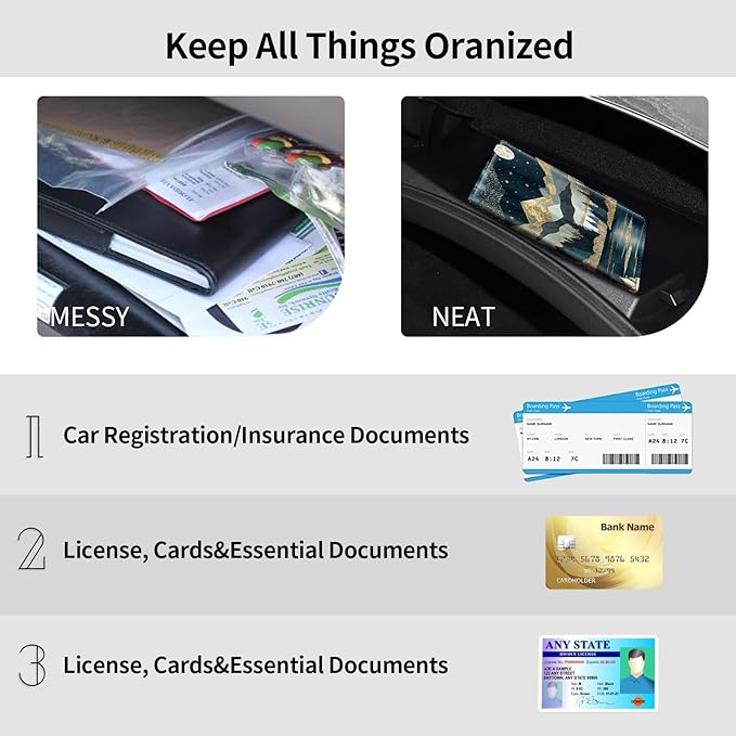 Car Registration and Insurance Holder, Cool Car Accessories - Image 5