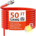 HUANCHAIN 12/3 Gauge Heavy Duty Outdoor Extension Cord 50 ft Waterproof by huanchain