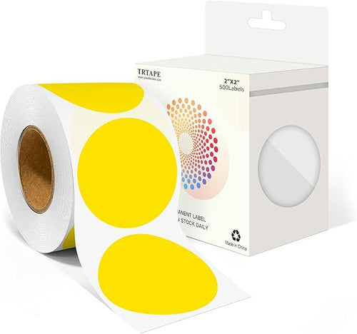 2 Inch Round Color Coding Labels by Unknown
