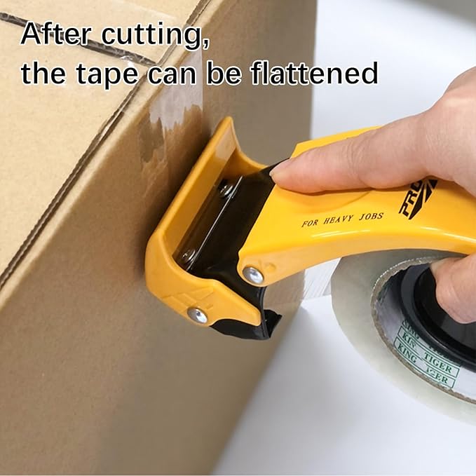 Packing Tape Dispenser Gun 2-Inch, 2 Pack Metal Tape Gun - Image 6