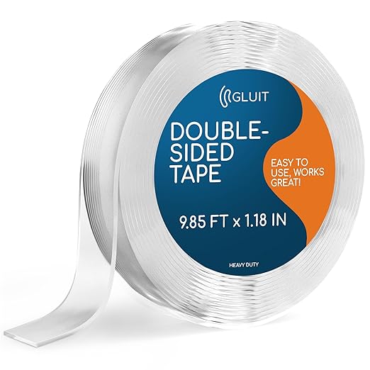 GLUIT Double Sided Tape Heavy Duty 9.85ft – Teacher Tape by GLUIT