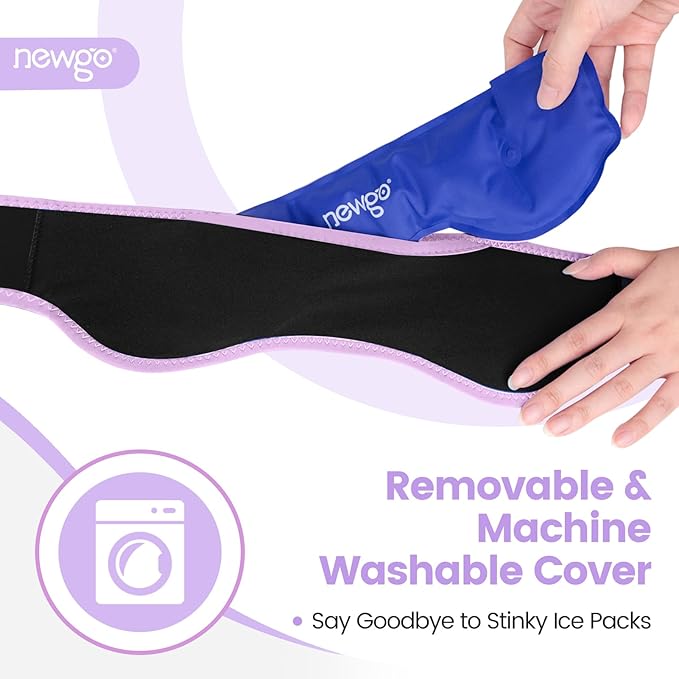NEWGO Headache Ice Pack Head Wrap - Image 3
