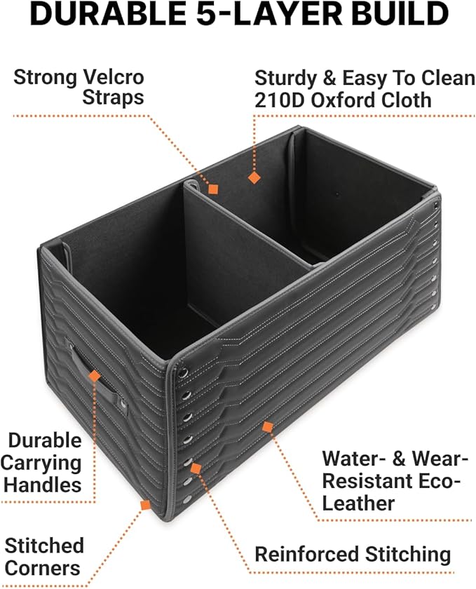 Owleys Trunk Storage 17.7" Collapsible Crate - Image 2