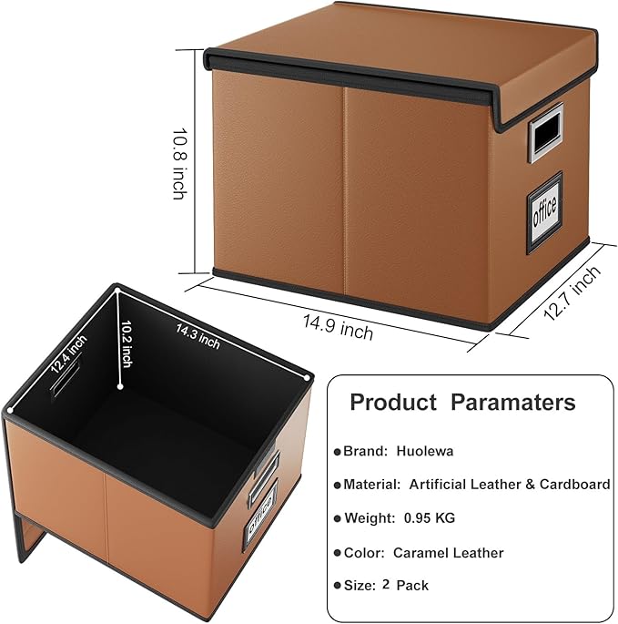 Huolewa File Organizer Boxes - Image 6