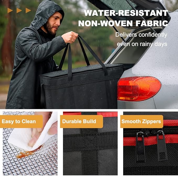 mosago 2PK Insulated Food Delivery Bag - Image 5