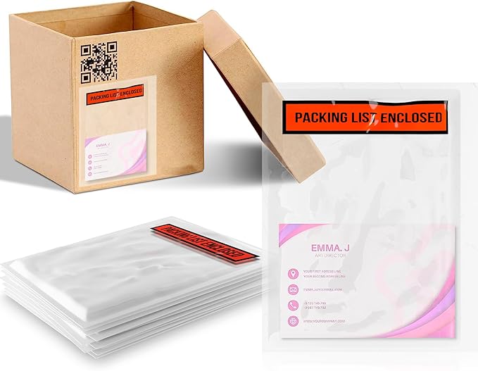 Pack of 3000 Packing List Envelopes 4.5 x 6 Packing List Enclosed 4 1/2 x 6. by ABCPackSupply%C2%AE