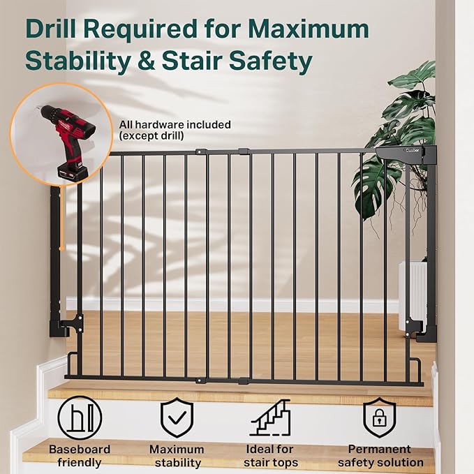 Cumbor Expandable 31.6-48" Baby Gate - Image 5