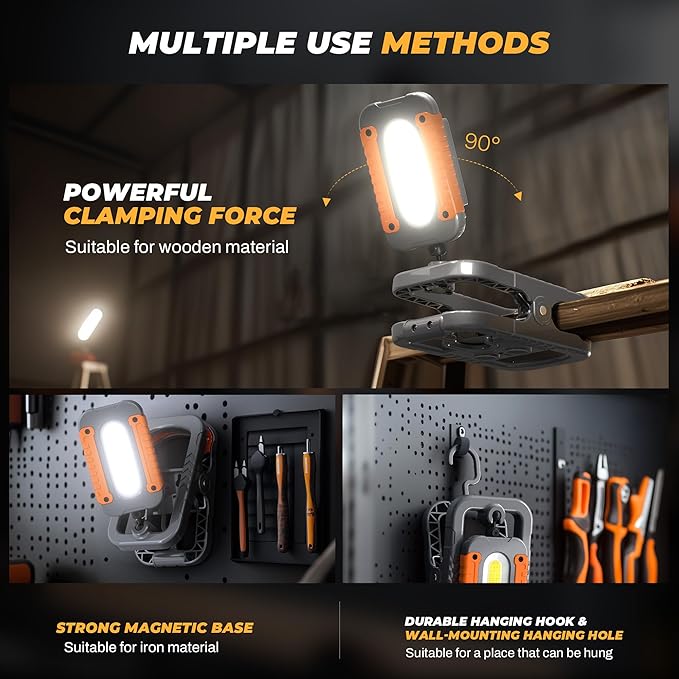 Rechargeable LED Work Light - Image 6