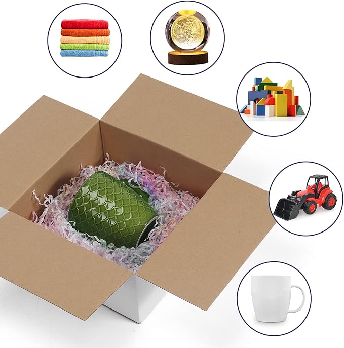 Small Shipping Boxes 8x8x4 Inch set of 40, Moving and Storage - Image 4