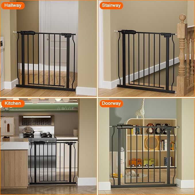 Extra Wide Baby Gate Extra Wide Extra Tall Dog Gates - Image 6