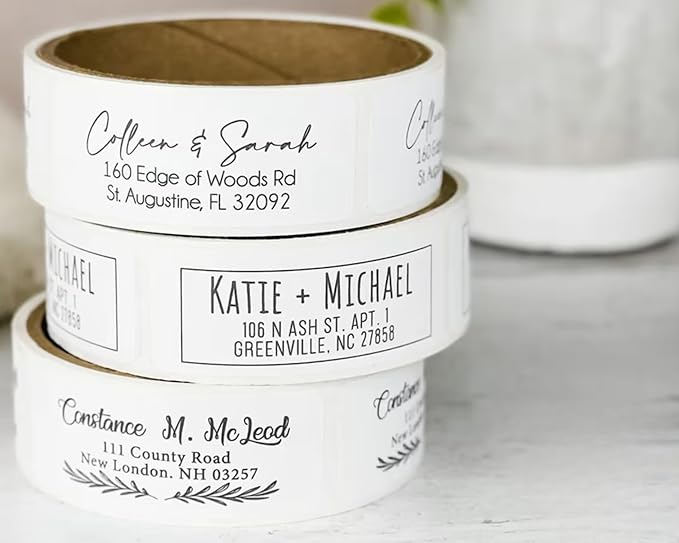 Personalized Return Address Labels by Labels