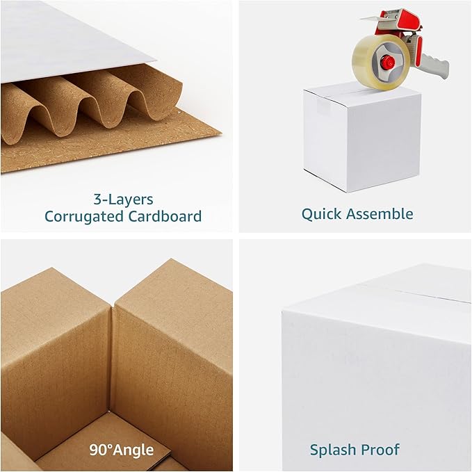 Shipping Boxes 6x6x6 Set of 6 - Image 2