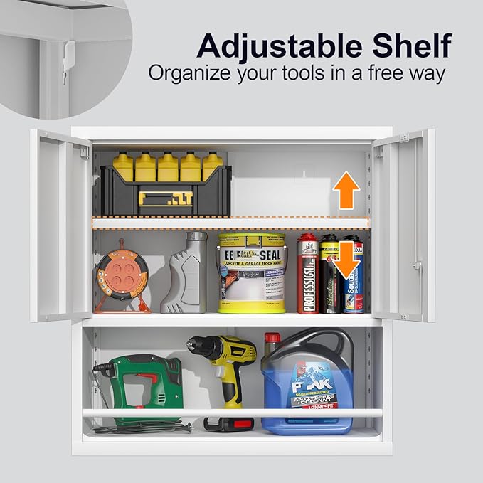 GREATMEET 31" H Metal Cabinets - Image 6
