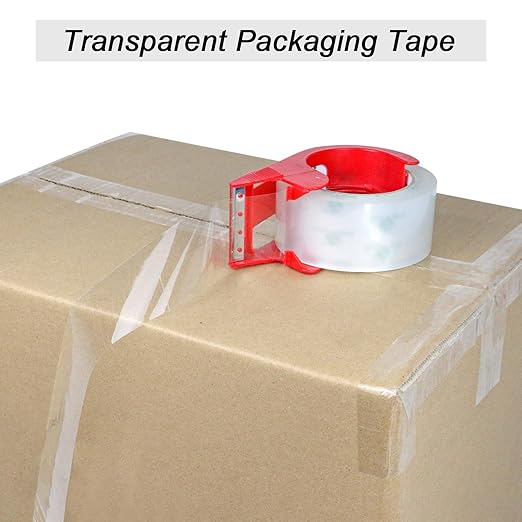 BOMEI PACK 12 Rolls Clear Packing Tape Rolls - Image 3
