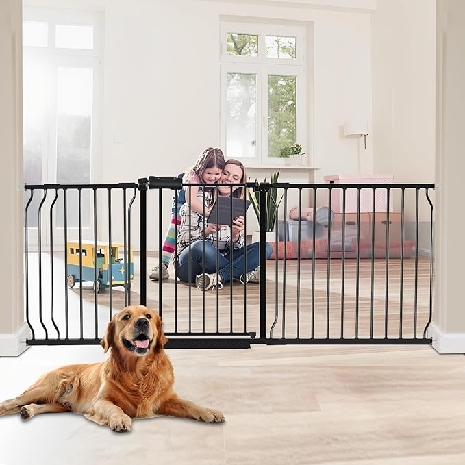 HOOEN 30" Tall Extra Wide Baby Gates by HOOOEN