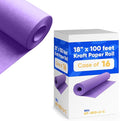 18" x 1200" Lilac Kraft Paper, 45 lbs Thickness, Made in USA Kraft Paper by Paclord
