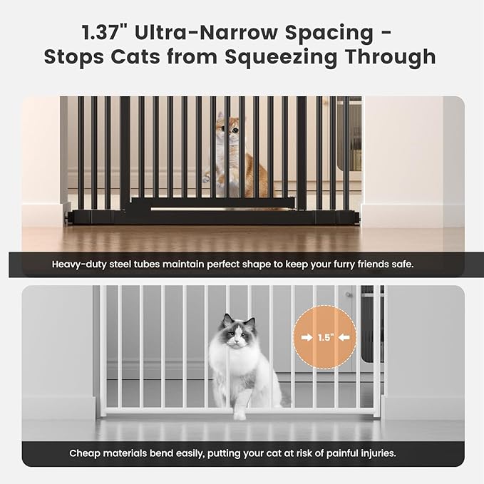 Gardner Pet 51"-87" Extra Tall Cat Gate - Image 5