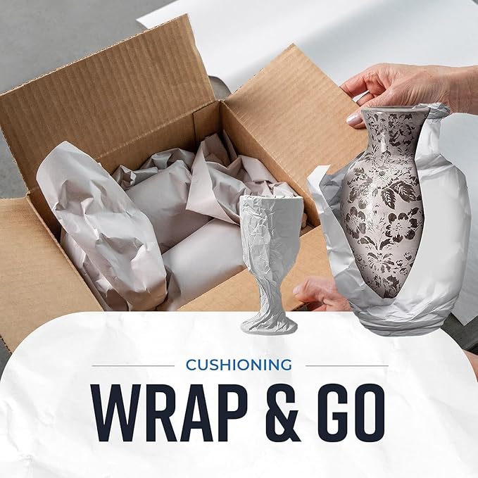 Bryco Goods Large Newsprint Packing Paper Roll - Image 4