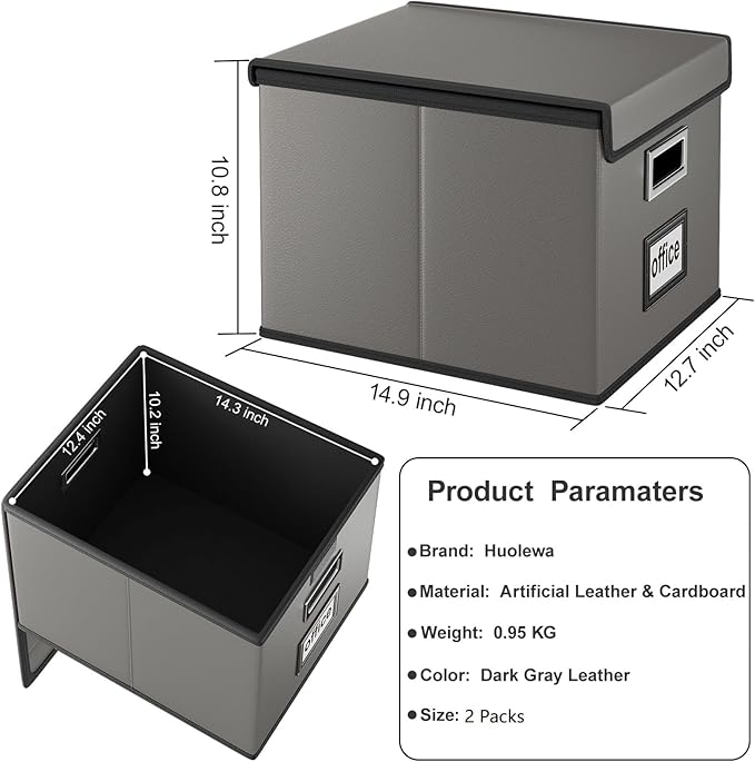 Huolewa File Organizer Boxes - Image 6