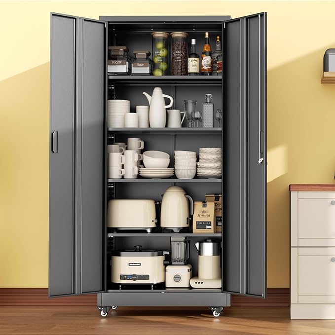 INTERGREAT Metal Storage Cabinet - Image 8