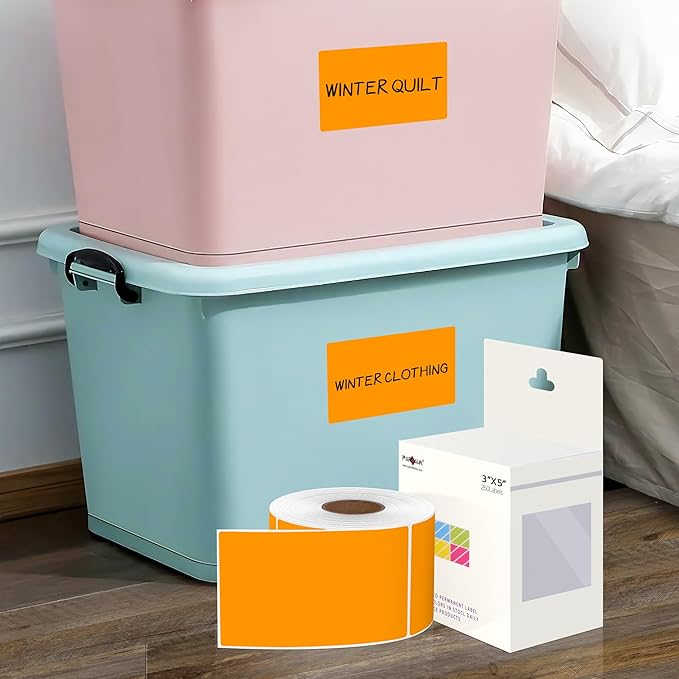 PARLAIM 3 X 5 Inch 1000Per/4Rolls Rectangle Inventory Color Coding Labels - Image 4