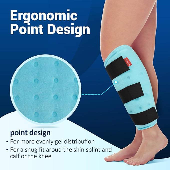 Comfytemp Extra Large Calf Shin Splint Ice Packs - Image 5