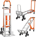 3in1 Aluminum Hand Truck 880 lb Capacity, Stair Climbing Cart Utility Cart by Hitgrand
