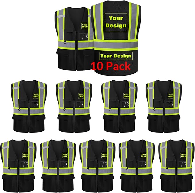Safety Vest Customize Logo by evershare