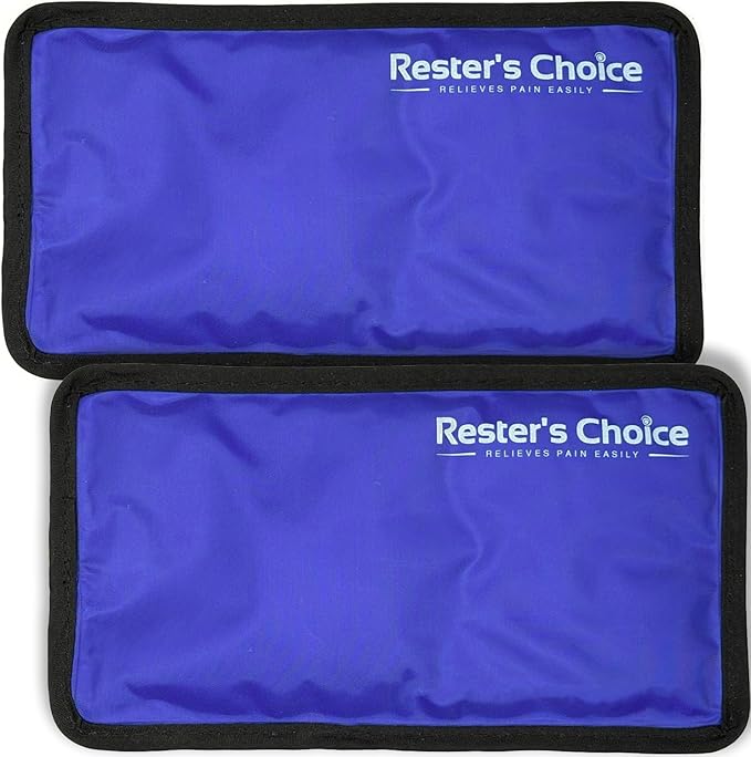 Rester's Choice Gel Cold & Hot Packs Medium 5x10 in. Reusable Warm or Ice Packs by RESTERSCHOICE