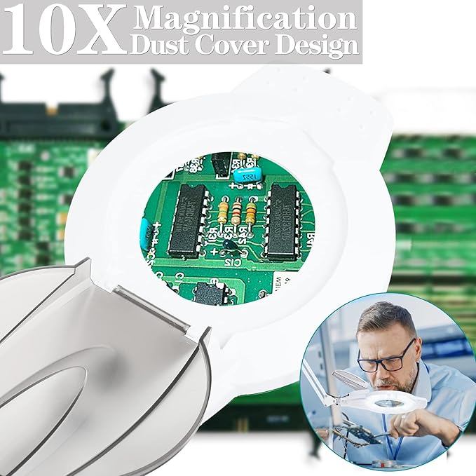 KIRKAS 10X LED Magnifying Lamp - Image 3