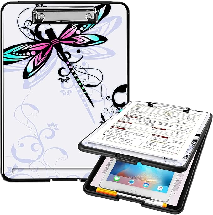 A4 Clipboards, Heavy Duty Waterproof Nursing Plastic Folder Clipboard by Unknown