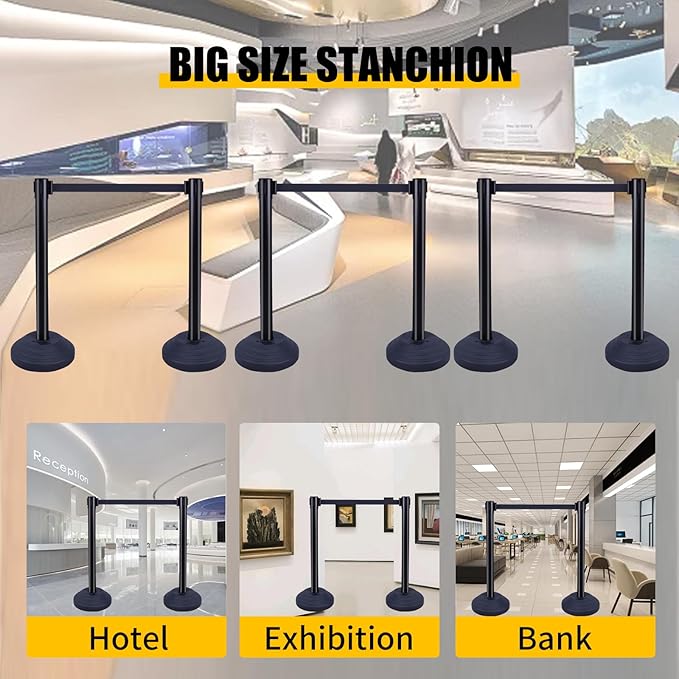 6PACK BESEA Crowd Control Stanchions - Image 2