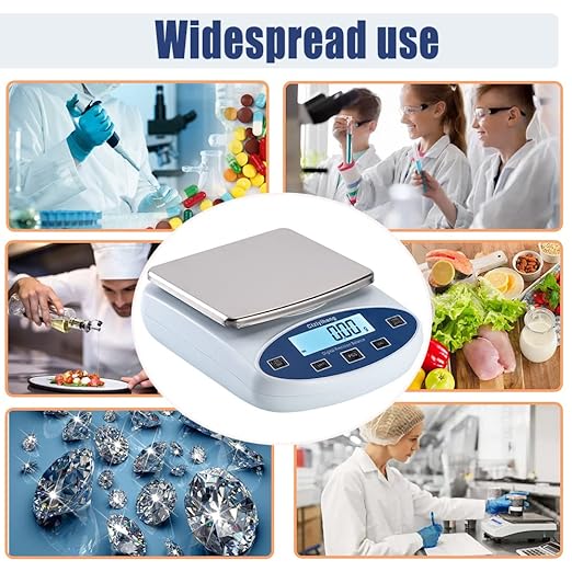 Lab Scale Balance Electronic Scales 5000g*0.01g high Precision Laboratory - Image 7