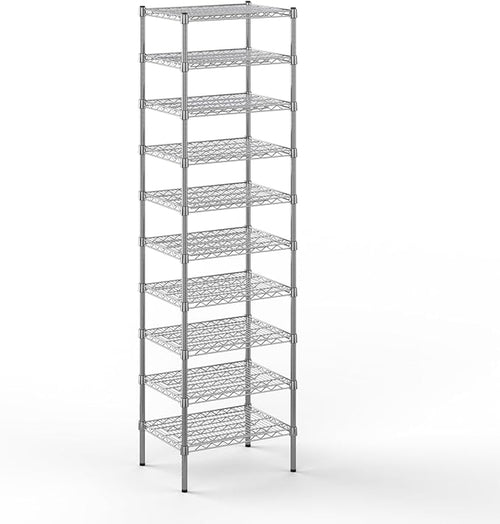 18" Deep x 24" Wide x 86" Height Wire Shelving Kit | 10-Tier | NSF Commercial by Regal+Altair